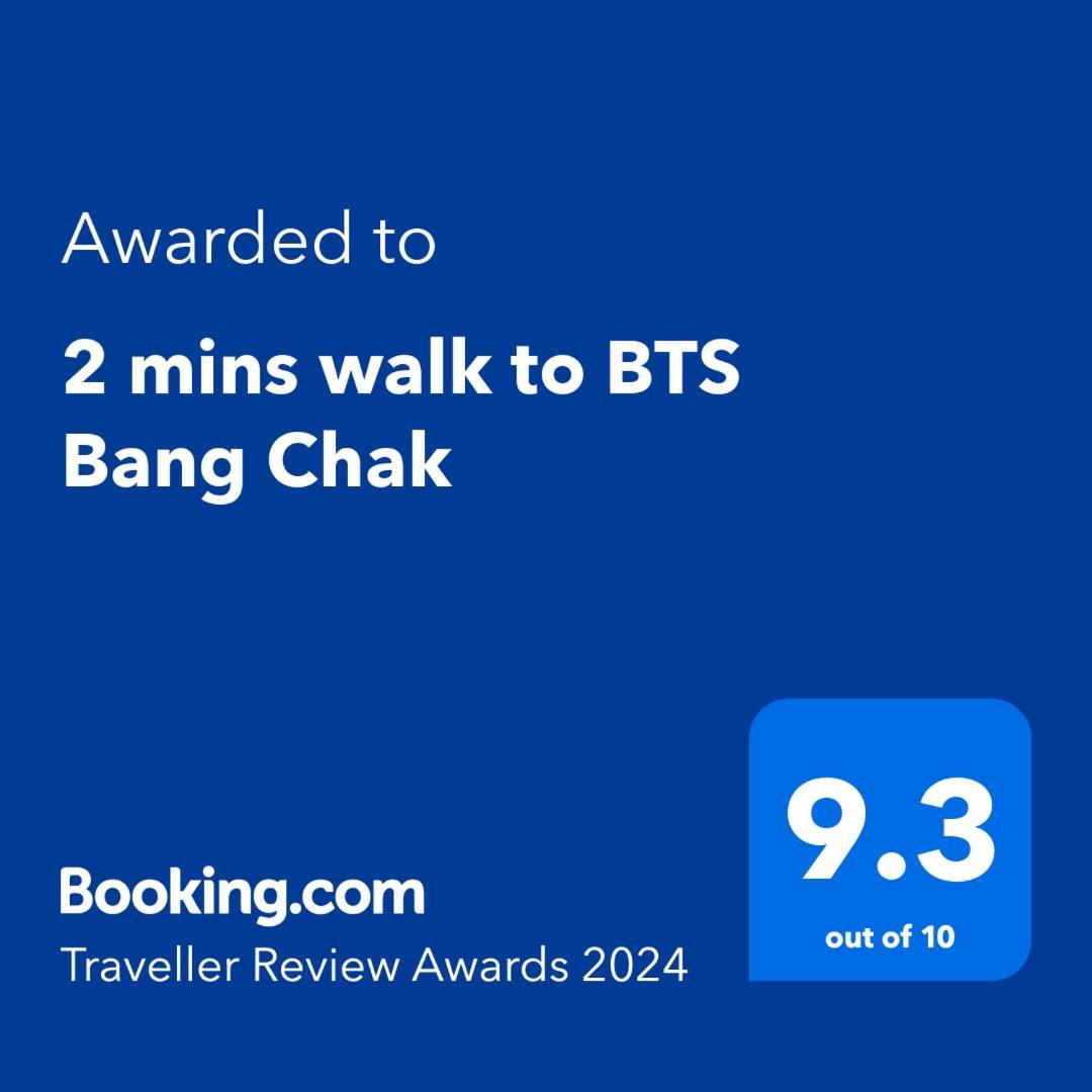 Apartamento 2 Mins Walk To Bts Bang Chak Bangkok Exterior foto